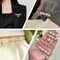 32 Pcs Pearl Brooch Safety Pins for Clothes Dress Jeans Skirt Pants Faux Pearl Rhinestones Sock Charms Pins for Women Waist Decoration Tightener Safety Pins